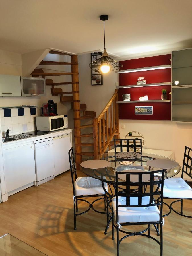 Duplex Du Cottage Honfleur Bagian luar foto